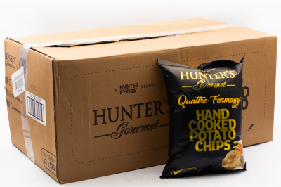 Чипсы Hunter`s Gourmet Quattro Formaggi (Четыре Сыра) 125г