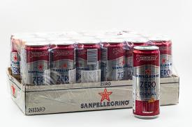 Напиток безалкогольный газированный коктейль бех сахара Sanpellegrino 330 мл ж/б