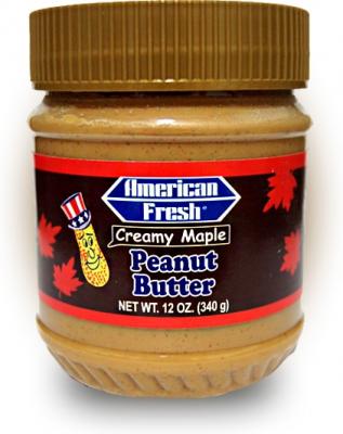 Арахисовая паста American Fresh с кленовым сиропом
