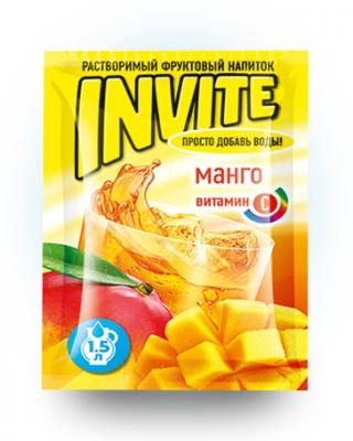 Растворимый напиток Invite Манго 9 грамм