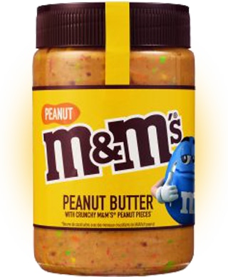 Арахисовая паста M&M's Peanut Butter 320 гр