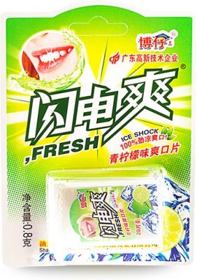 Освежающие пластинки Fresh Лайм 0.8 грамм