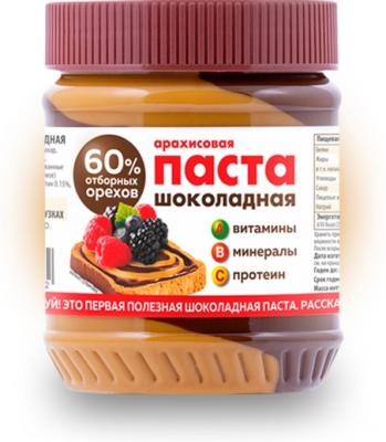 Арахисовая паста Азбука Продуктов шоколадная 340 гр