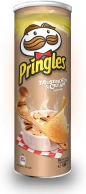 Чипсы Pringles Грибы в сливочном соусе 165 гр