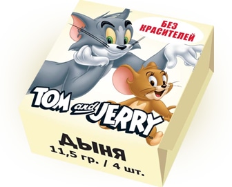 Конфеты жевательные Tom and Jerry Дыня 11.5 грамм